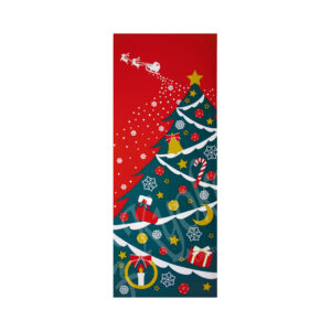 46-373 : Cotton 100％ Tenugui 88ｘ35cm X'mas