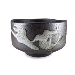 61-672 : Matchaschale Nanban Shiro Nagashi