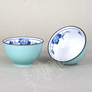 10-976: Teecup Budo, blau, ø = 9 cnm; H = 5,8 cm