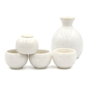 10-863 : 1:4 Sakeset, weiß, (F) 300 ml, (C) ø = 5 cm; H = 3,8 cm