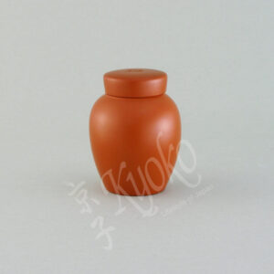 11-360 : Teeurne Tokoname, rotbraun, 70 g; H = 8,5 cm