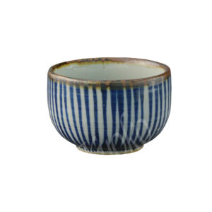 11-502 : Teecup Tegaki Tokusa, blau,  ø = 7 cm; H = 4,5 cm