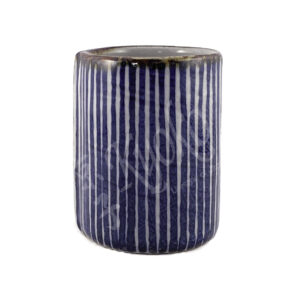 11-510 : Teebecher Tegaki Tokusa, blau, ø  = 6 cm; H = 7,5 cm