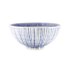 11-719 : Reisschale Gosu Tokusa, weiß/blau, ø = 12 cm; H = 5,5 cm