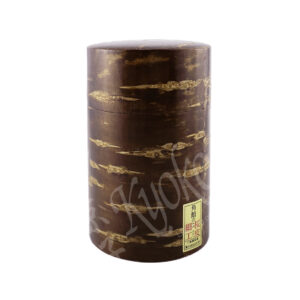 12-331 : Teedose Sakura, Holz, 150 g, ø = 7 cm; H = 11 cm