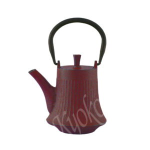 14-192 : Teekessel Take, rot, Gusseisen 0,4l