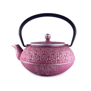 14-332 : Teekessel Sakura, pink, Gusseisen 0,6l