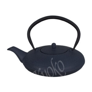 14-522 : Teekessel Tsuki, blau, Gusseisen 0,5l