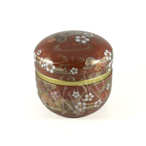 18-351: Teedose Kikusui, braun