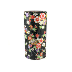 18-359: Teedose, Hanayose schwarz, 200g