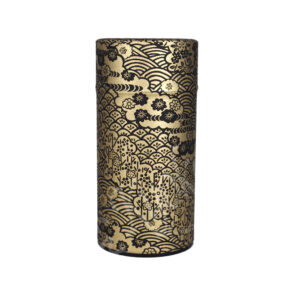 18-408 : Teedose Hana, Gold/schwarz, 175 g