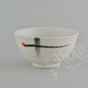 20-152 : Reisschale Kanzashi, weiß, ø = 10,5 cm