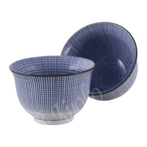 20-221 : Teecup Sendan Tokusa, blau, ø = 9 cm; H = 6 cm