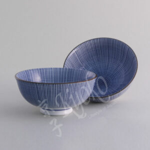 20-222 : Reisschale Sendan Tokusa, blau, ø = 12 cm; H = 5,5 cm