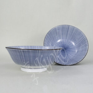 20-231 : Schüssel Sendan Tokusa, blau, ø = 21 cm; H = 8,5 cm