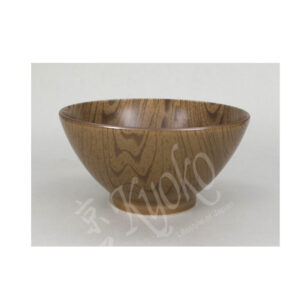 20-321 : Schüssel Holzmuster, braun, ø = 18,5 cm; H = 9 cm