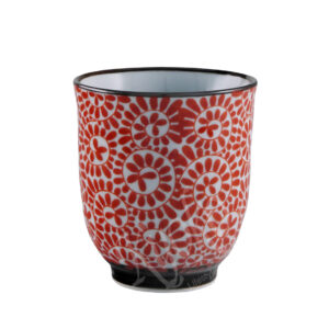 20-420 : Teecup Karakusa, rot, ø = 6,5 cm; H = 7,6 cm