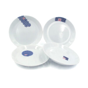 20-424 : Tellerset Kikamon, 4-fach, klein, ø = 11 cm; H = 1,6 cm