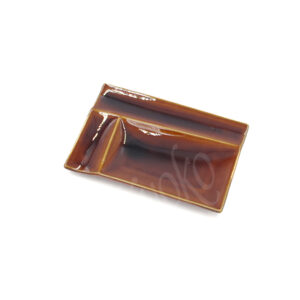 20-437 : Palettenplatte Isola, braun, 13 x 9 cm;  H = 1,4 cm