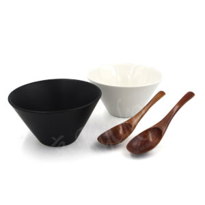 20-563 : Schüsselset Morning Glory m. Löffel, 2-fach, ø = 15,3 cm; H = 8 cm