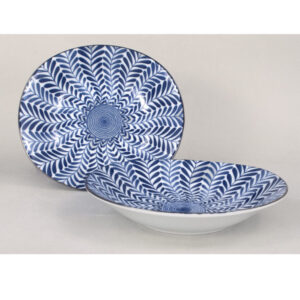 20-584 : Teller Shida, blau, ø = 22 cm; H = 4,2 cm