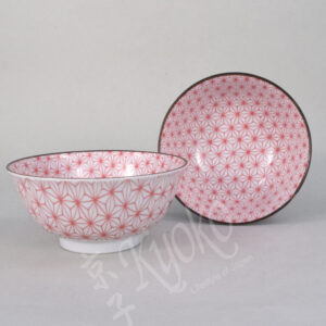 20-591 :  Schüssel Asanoha, Tayo, rot, ø = 15 cm; H = 7 cm