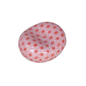 20-612 : Essstäbchenbank Mame Aka Asanoha S, rot