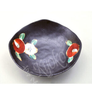 21-241 : Bowl Wabi Tsubaki schwarz, ø=19,8; H=5,5 cm