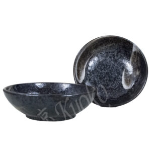 21-272 : Schüssel Arahake, schwarz, ø = 17 cm; H = 5,2 cm