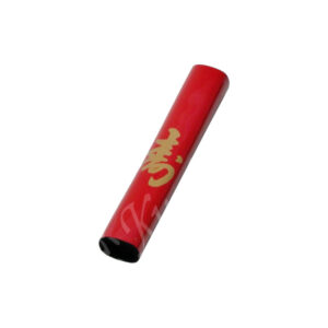 22-085 : Essstäbchenbank Kotobuki, rot, 7,5 x 1,3 cm; H = 1 cm