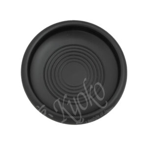 22-410 : Schüssel Rikyu L, schwarz,  ø = 17 cm; H = 4,8 cm