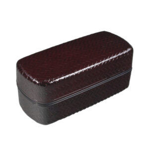 23-457 : Lunchbox Ajiro, mikrowellen- und spülmaschinengeeignet, schwarz, 8 x 20 cm; H = 8 cm