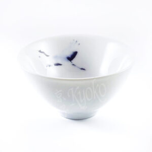 38606 : Yume no Yume Incense Bowl Whooping crane