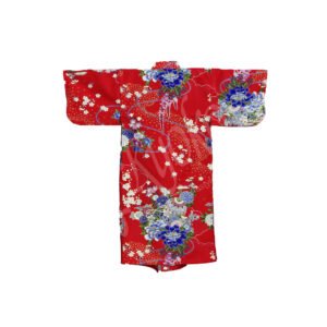 56-301 : Kinderkimono Suzu, rot, 30"