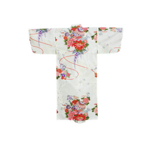 56-304 : Kinderkimono Suzu, weiß, 40"