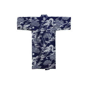 56-305 : Kinderkimono Drache, blau 30"