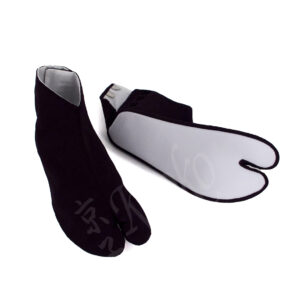 56-424 : Tabi, Baumwolle, schwarz, 24 cm