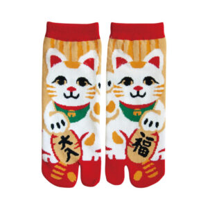 56-415 : Tabisocken Manekineko, 23-25 cm