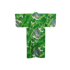 56-652 : Kimono Tsuru, grün, 55"