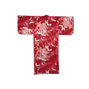 56-653 : Kimono Tsuru, rot, 55"