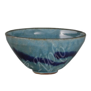 61-452 : Matchaschale Toruko Nagashi, blau, ø = 13 cm; 6,4 cm