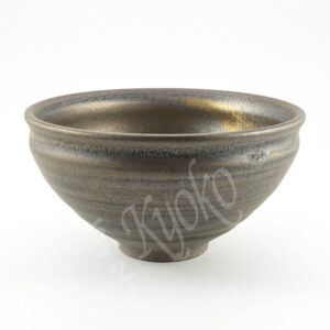 61-555 : Matschaschale Kuro Tenmoku, ø = 12 cm; H = 6,5 cm