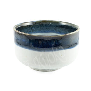 61-557 : Matschaschale Shiro Oribe nagashi, ø = 11 cm; H = 6,5 cm