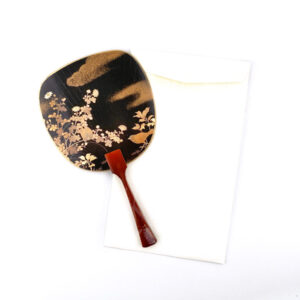 65-115 : Fächerkarte L, Hinagiku 20x12 cm