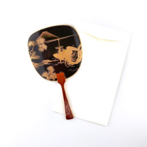 65-118 : Fächerkarte L, schwarz, Fuji