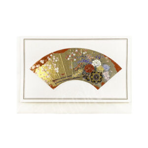 65-259d : Briefkarte Fächer Hanaguruma