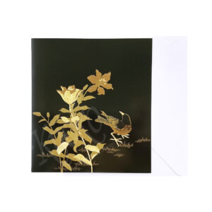 65-296c : Briefkarte Schwarz Hana Lily