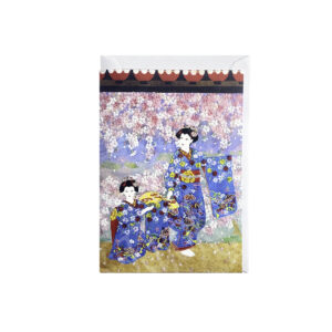 65-335 : Briefkarte Maiko Odori, Sakura blau