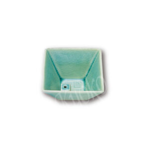 975016 : Yukari Bowl grün 10,5x10,8 H=5,8cm