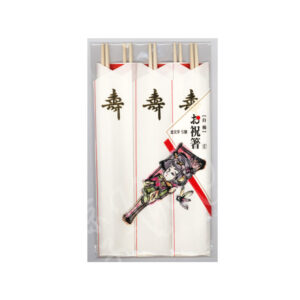 Q-002 : 5 Paar Essstäbchen Kinmoji, 24 cm
